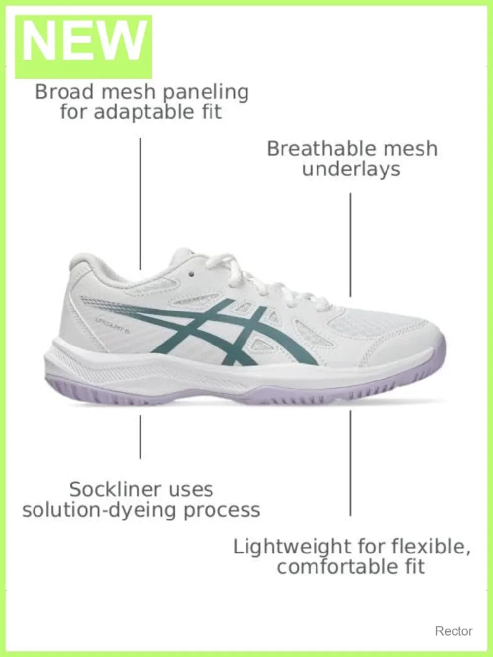 Kids Athletic Volleyball Shoes Lace-Up Faux Leather Breathable Mesh